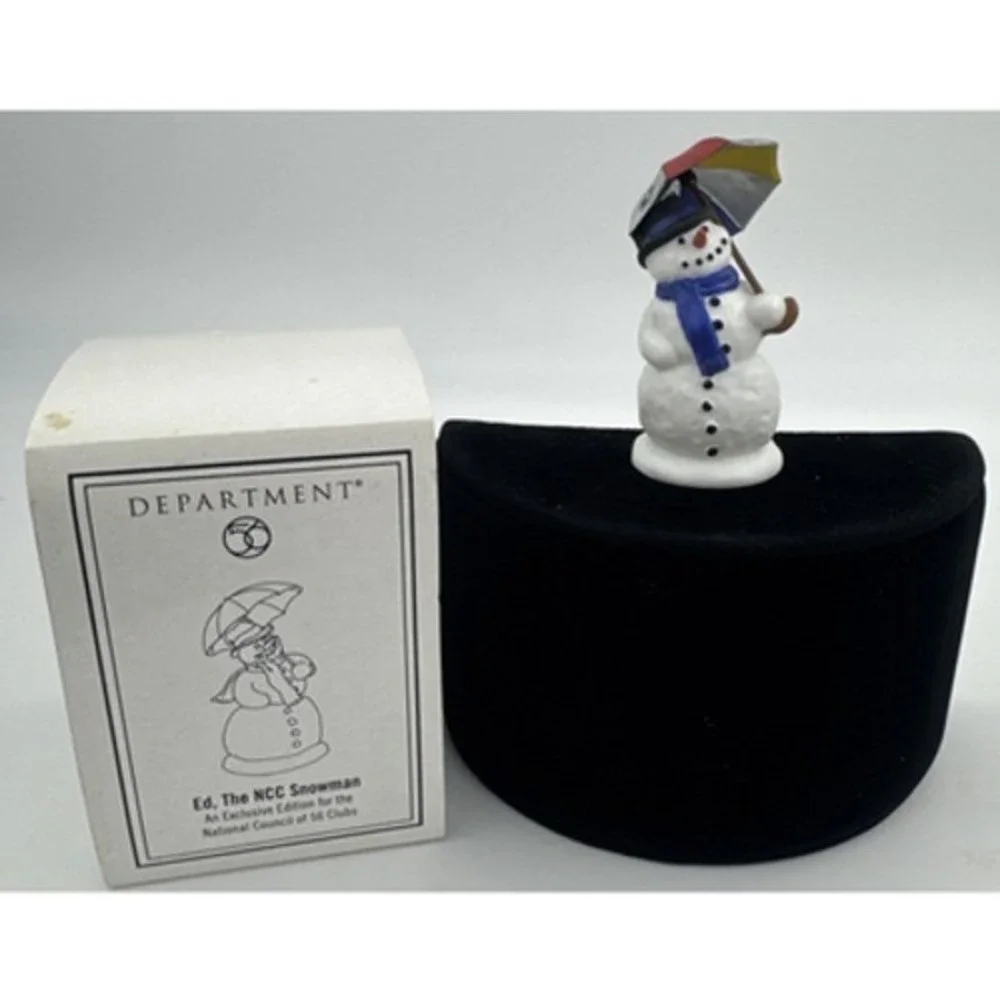 Dept 56 Ed the NCC Snowman Special Edition 3
